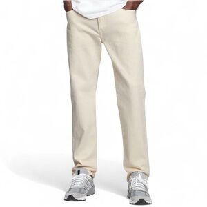 GAP Mens Ivory Cream Size 29x30 Straight GAPFLEX Denim Jeans NWT